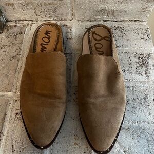 Sam Edelman Women’s Tan Suede Loafers